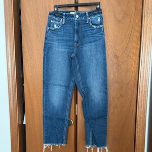 Women's High Rise Blue Jeans